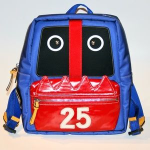 Gucci Kids Children's Monster Nylon Appliqué Backpack